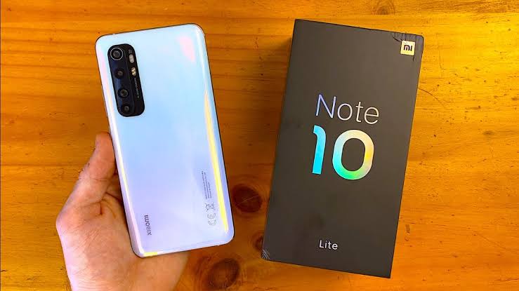 Mi note 10 lite 