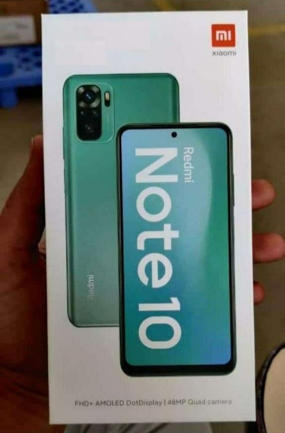 Xiaomi Redmi Note 10 4gb/128gb box pack more detail pta approve [contact 03452174314] 