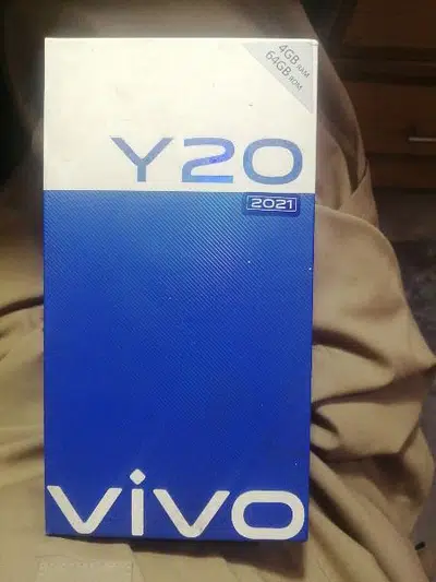 vivo y20 2021 full box 4+64