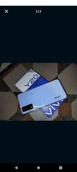 vivo y20 2021 mandal complete box