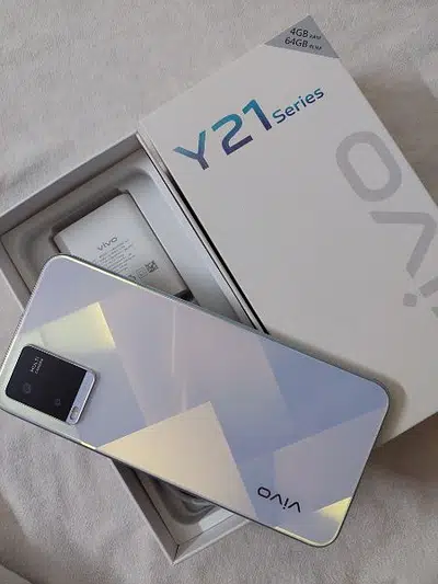 Vivo Y21 10/10 Condition, Just Like New 4+1GB / 64GB