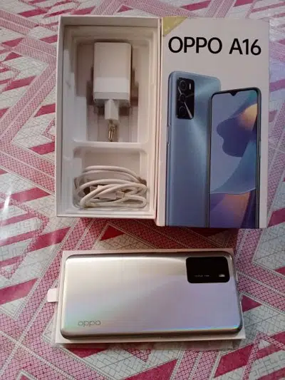 Oppo A16 with full packing