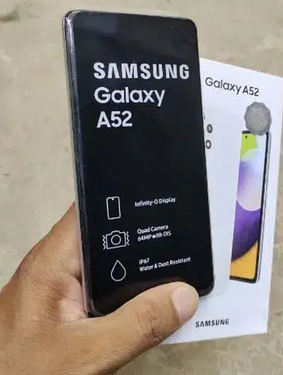 Samsung A52 8GB 256 GB all accessoriesMy WhatsApp number 0325=8723=897