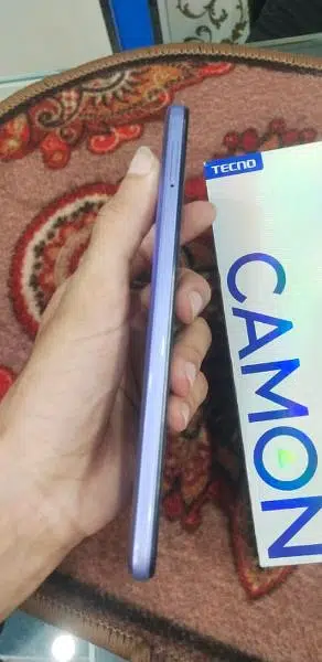 tecno camon 18t new condition complete box.