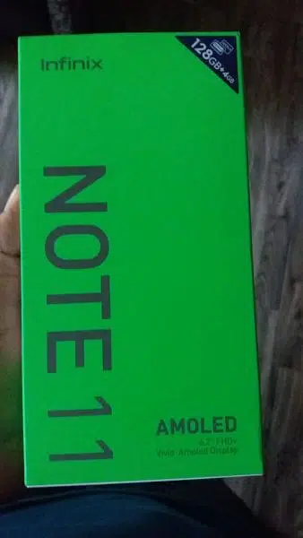 infinix note 11 4gb/128gb