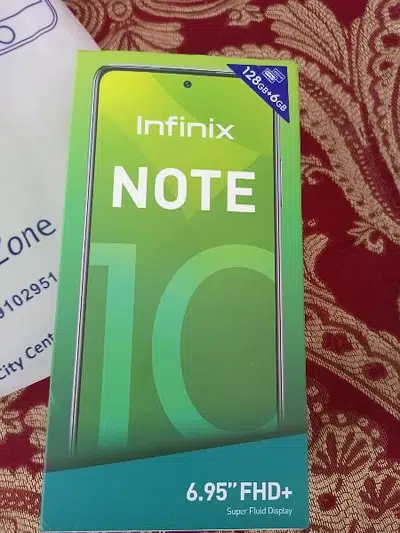 Infinix note 10 6gb 128gb