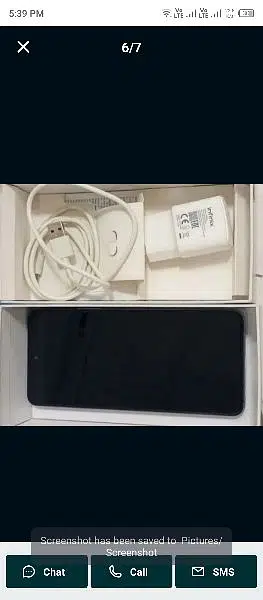 Infinix note 10 with box 6/128