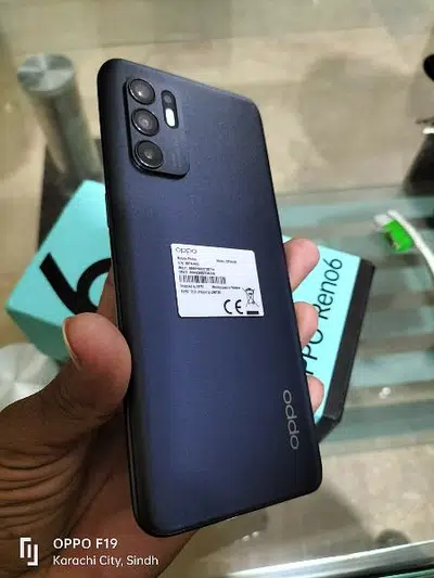 oppo reno 6 10/10 Complete Box